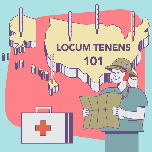 Illustration - locum tenens 101 physicians