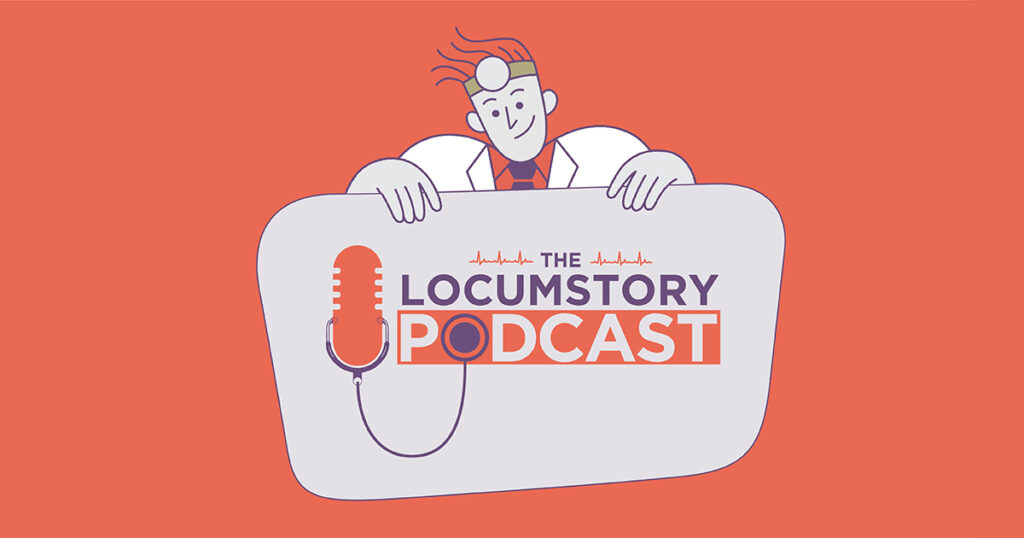 Illustration - the Locumstory podcast