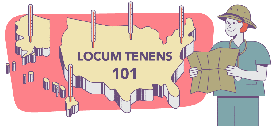 illustration - locum tenens 101 for physicians