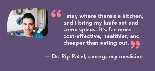 Pull quote from Dr Patel on housing
