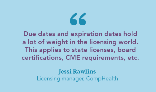 licensing manager Jessi Rawlins' quote on licensing